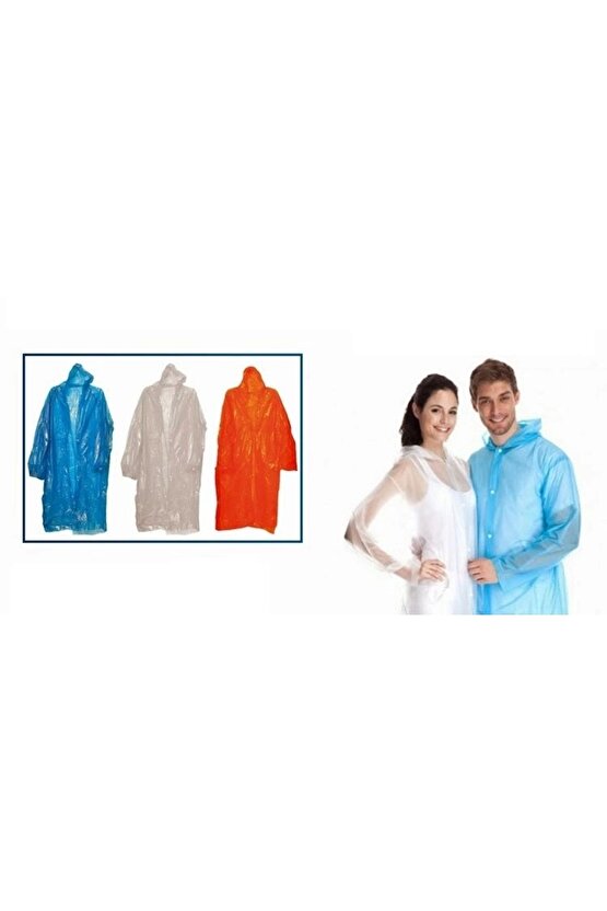 Tek Kullanımlık Çıtçıtlı Yağmurluk (4767)
