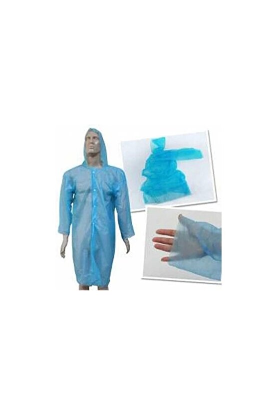 Tek Kullanımlık Çıtçıtlı Yağmurluk (4767)