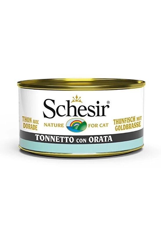 Jöle Içerisinde Ton Balıklı Ve Çipuralı Konserve Kedi Maması 85 gr