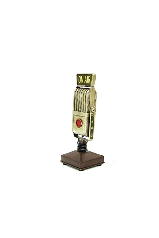 Dekoratif Metal Mikrofon
