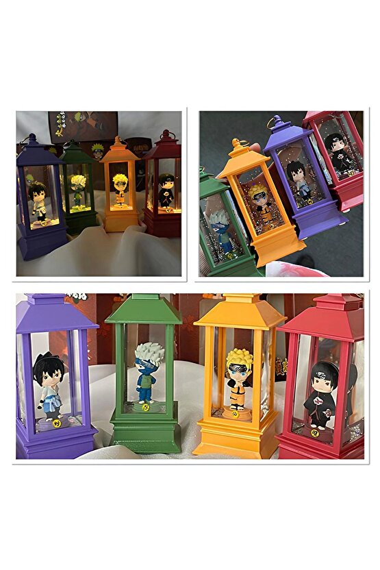 Anime Naruto Figürlü Işıklı Kar Küresi Alk3393