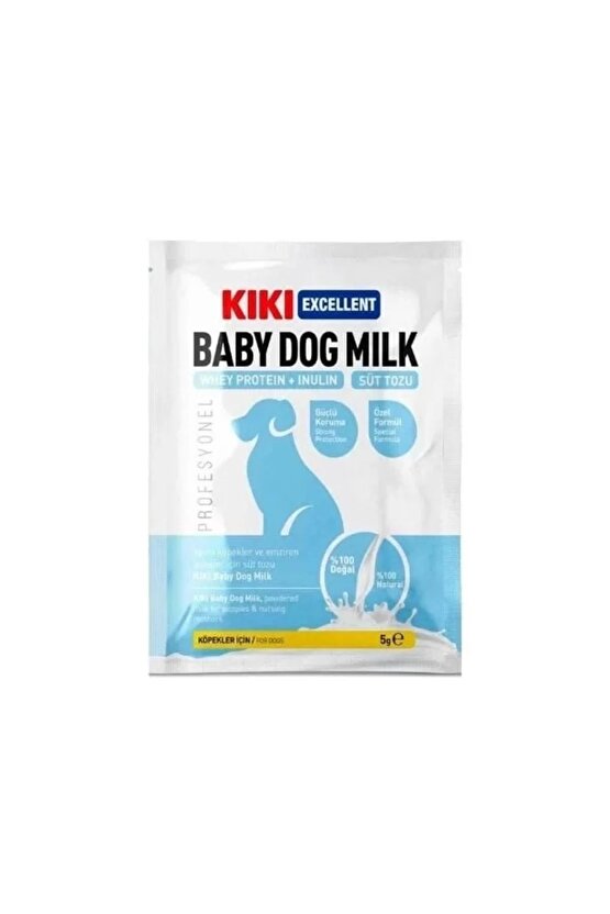 Kiki Excellent Yavru Köpekler için Süt Tozu 5 Gr 1 Adet