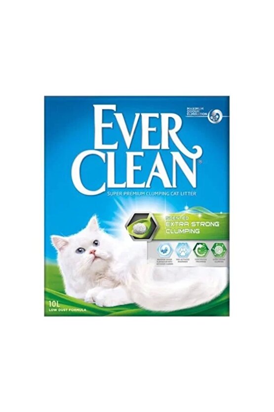 Extra Strong Kokulu Topaklanan Kedi Kumu 10 Lt