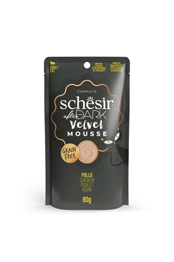 After Dark Velvet Mousse Tavuklu Yetişkin Kedi Yaş Maması 80 gr