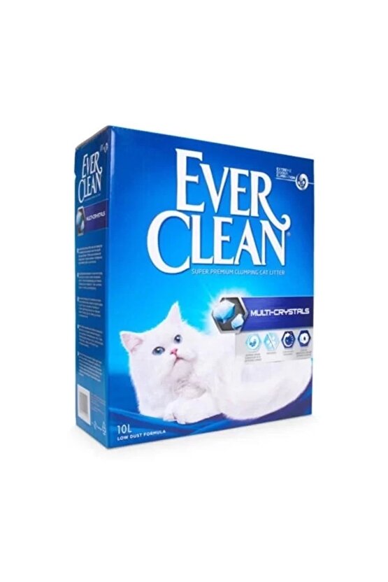Multi Kristal Topaklanan Kedi Kumu 10 Lt