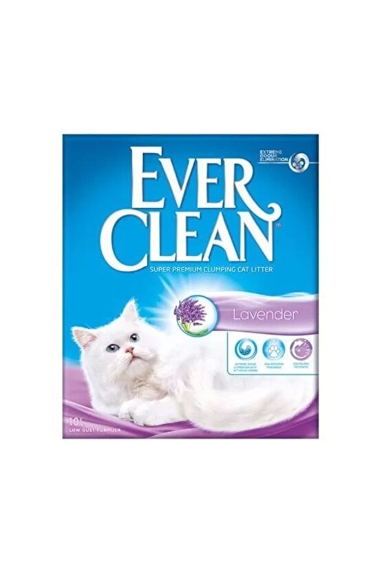 Lavanta Kokulu Topaklanan Kedi Kumu 10 Lt