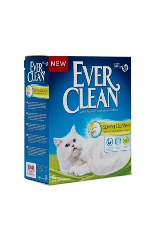 Spring Garden Topaklanan Kedi Kumu 6 Lt