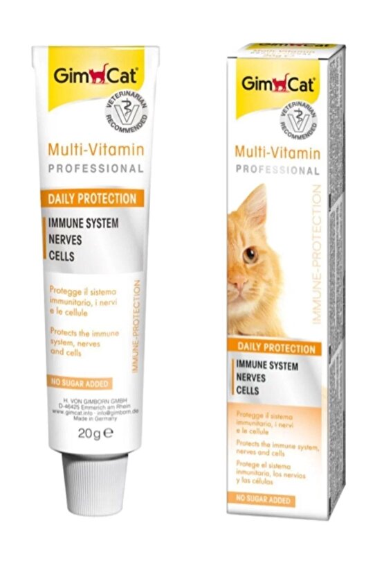 Multi Vitamin Paste 12 Vitaminli Kedi Malt Macunu 20 gr