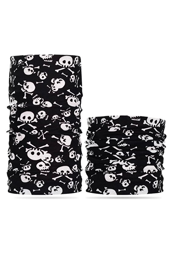 Motorcu Boyunluk Baf Buff Bandana 25x48 Cm Model 1 (4172)