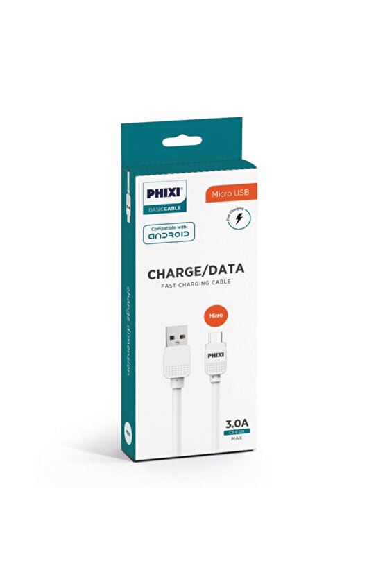 Cb410m Basic 100 Cm Micro Usb Şarj Ve Data Kablosu