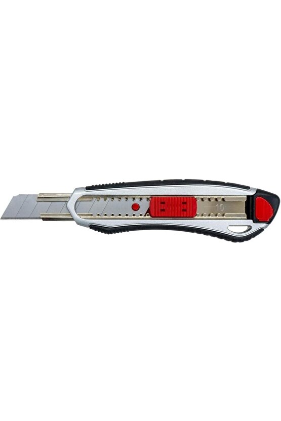 İzeltaş Pro 18 Mm Metal Gövde Geniş Maket Bıçağı Falçata