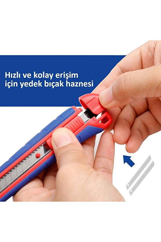 Wp212008 9mm Ağır Hizmet Paslanmaz Çelik Kasa Maket Bıçağı