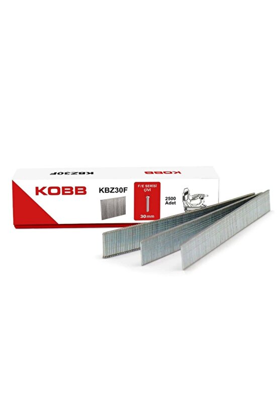 Kbz30f 30mm 2500 Adet Fej8 Serisi Ağır Hizmet Tipi Kesik Başlı Çivi