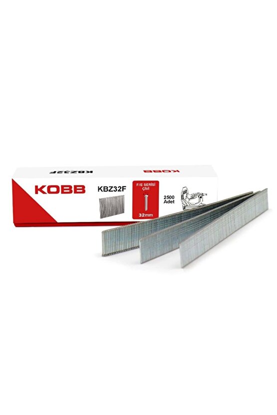 Kbz32f 32mm 2500 Adet Fej8 Serisi Ağır Hizmet Tipi Kesik Başlı Çivi
