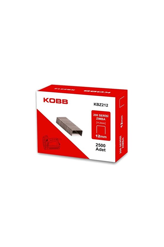 Kbz212 12mm 2500 Adet 200 Serisi Ağır Hizmet Tipi Zımba Teli