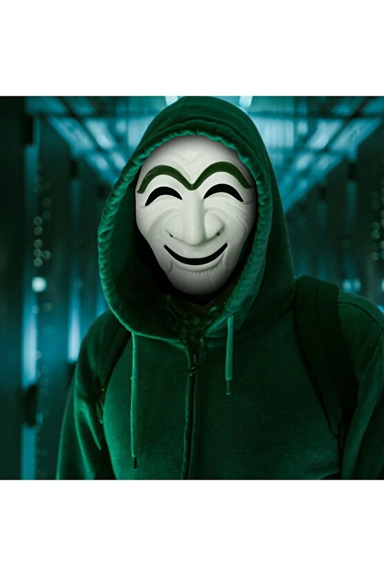 La Casa De Papel Kore Mask - Para Heist Maskesi - Dali Maskesi (4767)