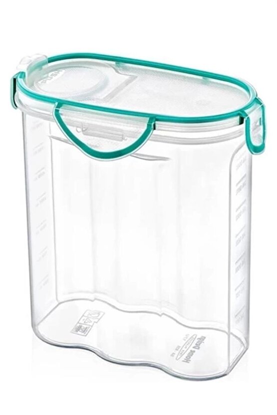 Kilitli Kapaklı Contalı Havasu Sıvı Geçirmez 24 Litre Erzak Saklama Kabı-sa590 (4767)