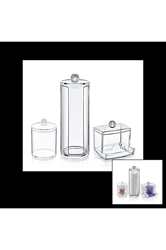 Disk 3lü Makyaj Organizer Set (4767)