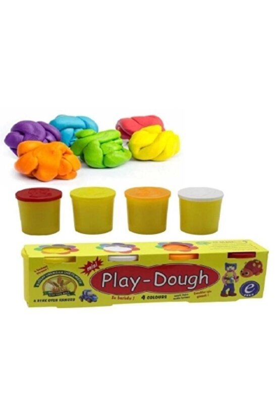 4 Parça Mini Oyun Hamuru (4767)