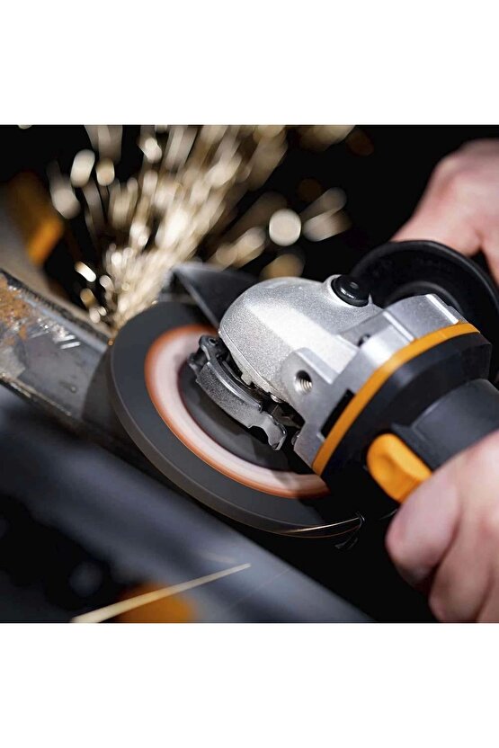 Wx800 20volt 2.0 Ah. Li-ion Çift Akülü 115mm Profesyonel Şarjlı Avuç Taşlama
