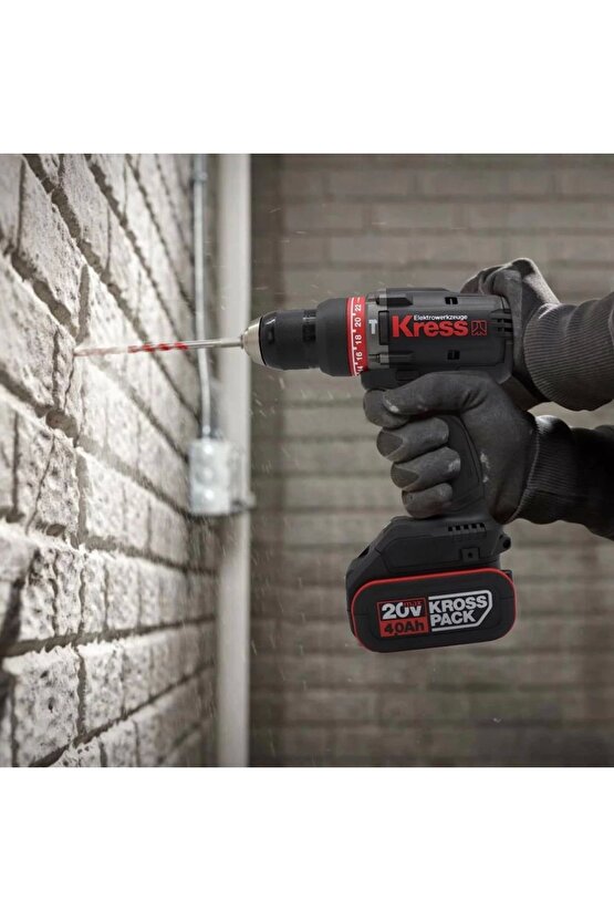 Kuc31.91 20volt Kömürsüz Profesyonel Şarjlı Darbeli Matkap (AKÜ DAHİL DEĞİLDİR)