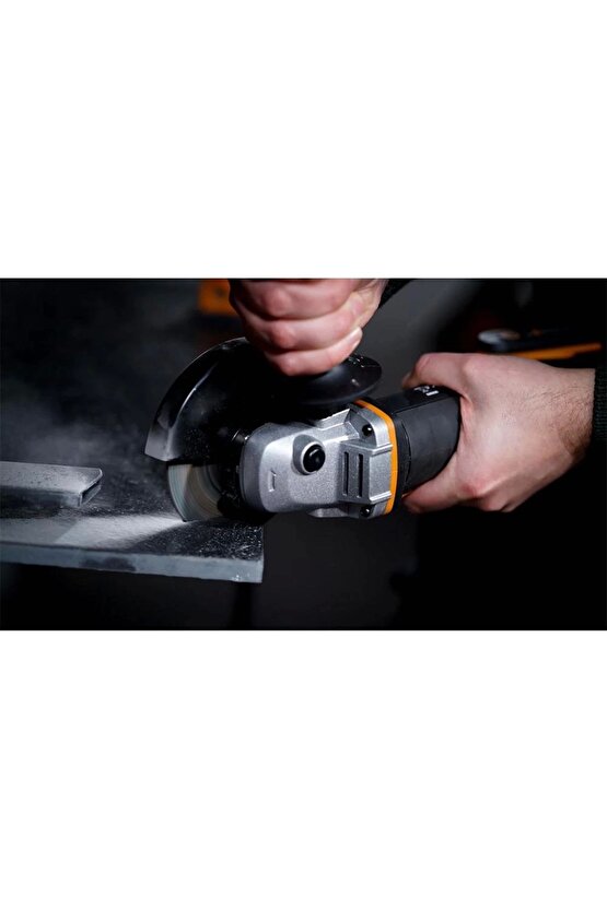 Wx803 20volt 2.04.0 Ah. Li-ion Çift Akülü 125mm Profesyonel Şarjlı Avuç Taşlama