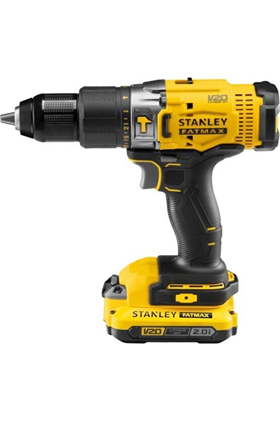 Fatmax Scd718d2k 18v 2.0ah V20 Çift Akülü Darbeli Matkap