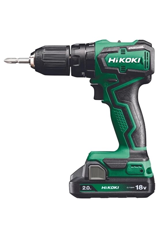 Hikoki Dv18dd 18v 2.0 Ah 55 Nm Akülü Darbeli Vidalama Matkap