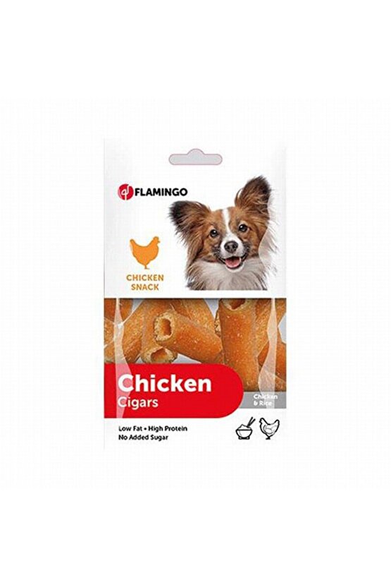 Chicken Cigars Tavuk Ve Pirinçli Rulo Köpek Ödülü 85 gr