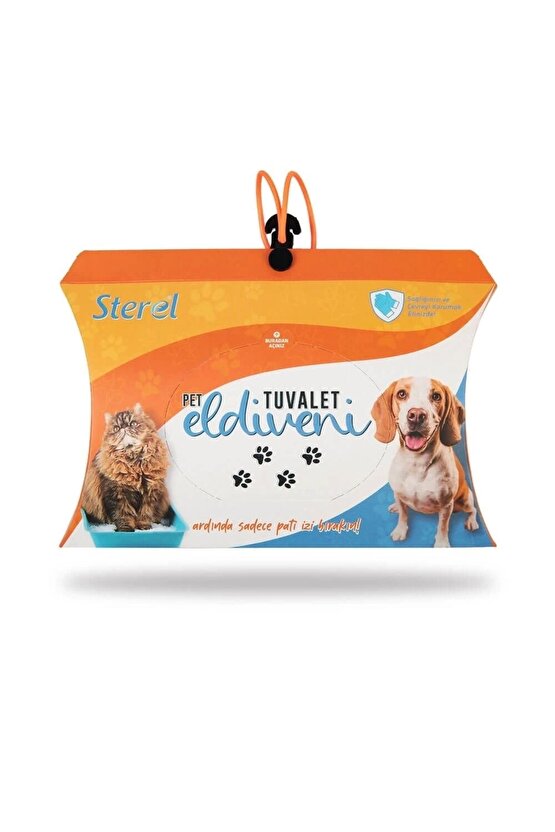 Pet Tuvalet Eldiveni 50 Adet