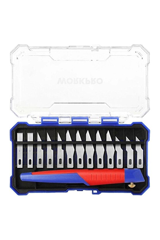 Wp219005 14 Parça Profesyonel Hobi Maket Bıçağı Seti