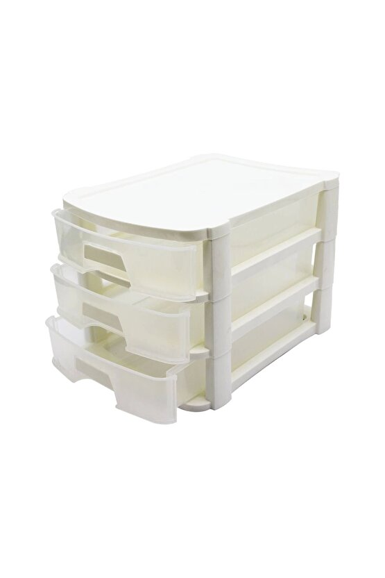 No:4 Çekmece 3 Katlı 27.8x35.5x25.5cm (4767)