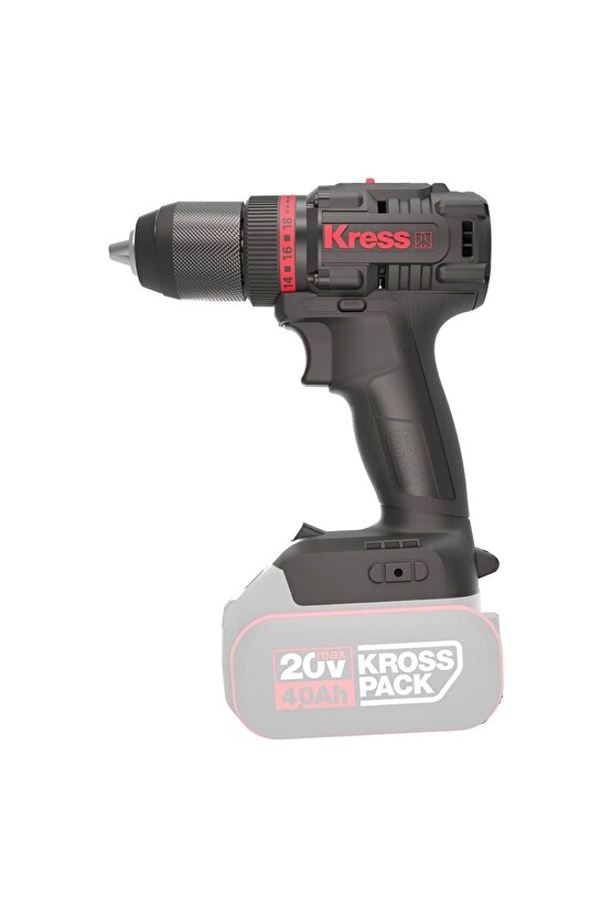 srhtDS KUA71.91 20Volt Kömürsüz Profesyonel Şarjlı Matkap (Akü Dahil Değildir) Desing 266450