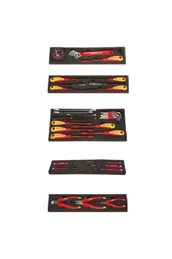 İzeltaş 8420 00 5046 Elektrikçi Takım Çantası 45 Parça