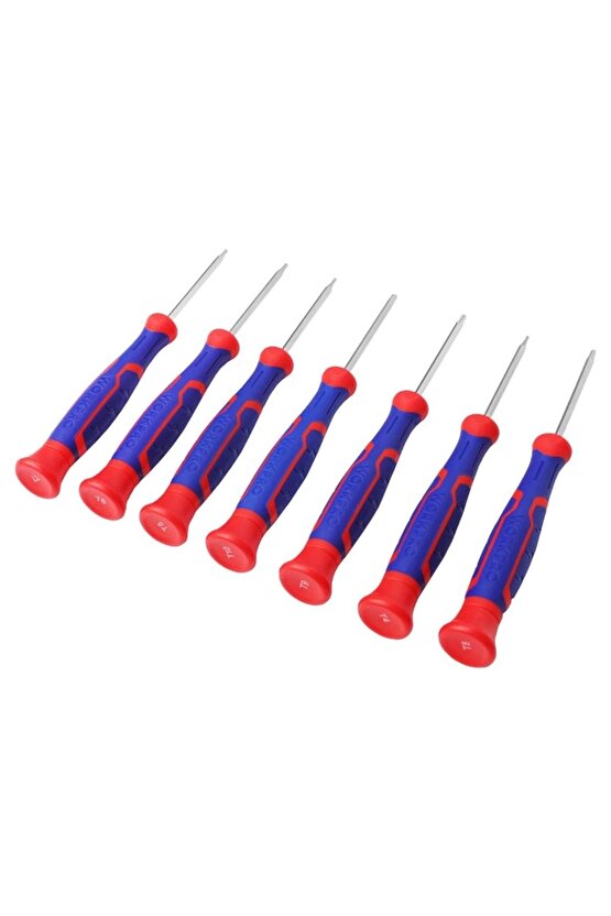 Wp200510 7 Parça Profesyonel Cr-v Manyetik Hassas Torx Tornavida Seti