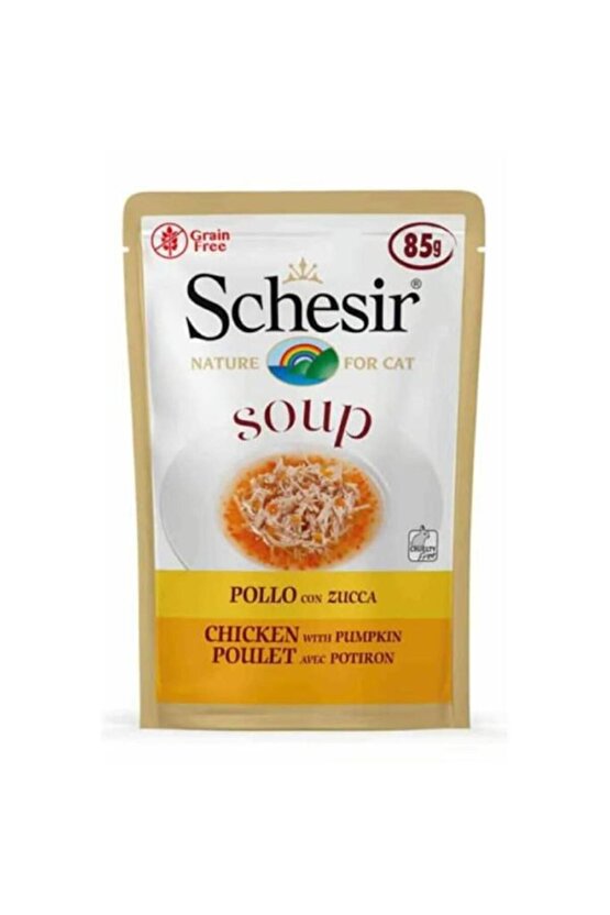 Yabani Ton Balıklı Ve Balkabaklı Kedi Çorbası 85 gr