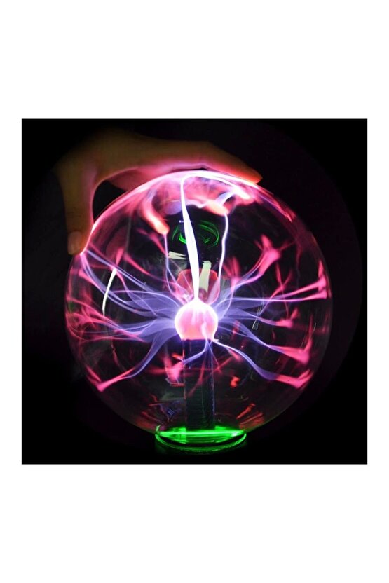 Büyük Boy Plazma Küresi - Tesla Plazma Lambası (25X14.5) Cm