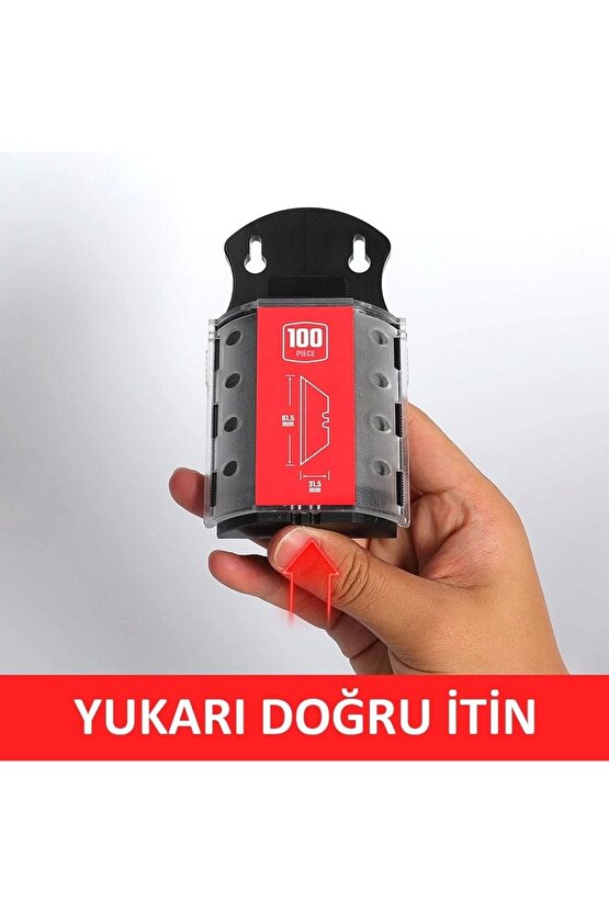 glpzr WP213003 100’lü Rötuş Maket Bıçağı Yedeği trendybuy 1109110