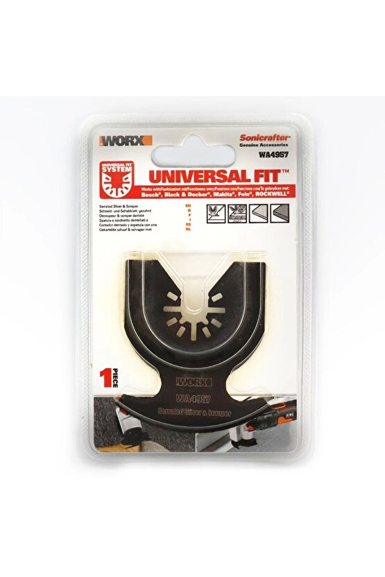 Wa4957 Çok Amaçlı Raspalama Makinası I?çin 65mm Universal Kazıma Ve Halı Kesme Bıçağı