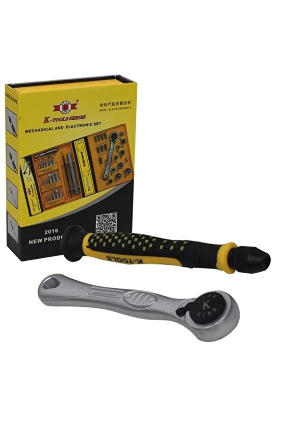K-1678 41 PARÇA MEKANİK VE ELEKTRONİK TAMİRCİ TORNAVİDA TAKIMI (4767)