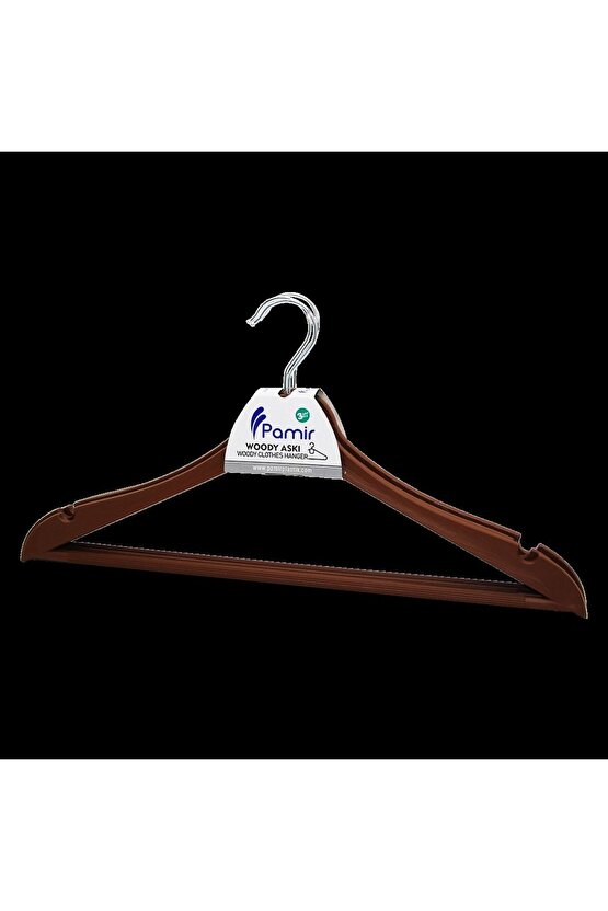 3 Parça Plastik Wody Metal Başlı Askı (4767)