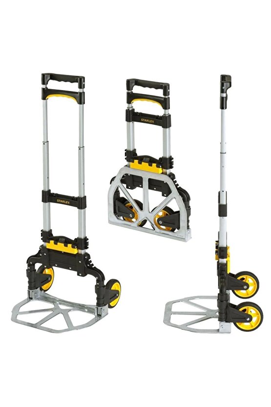 Ft509 70kg Katlanır Alüminyum El Arabası Ft505 25kg Katlanır Çok Amaçlı Taşıma Sepeti