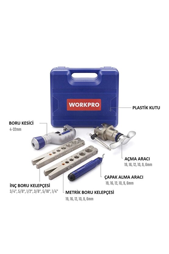 Wp303001 5 Parça Profesyonel Havşa Takımı
