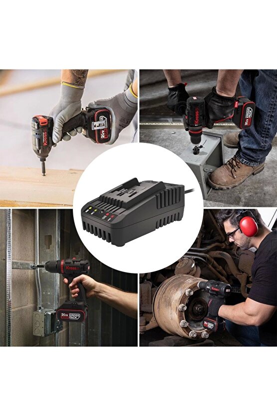 trndShop KAC20 20Volt Li-ion KrossPack Akü Şarj Cihazı MryStore 965645