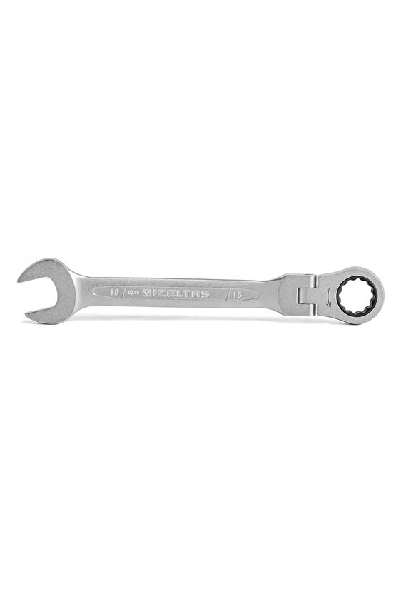 İzeltaş 0345020013 Mafsallı Cırcır Kombine Anahtar 13 Mm