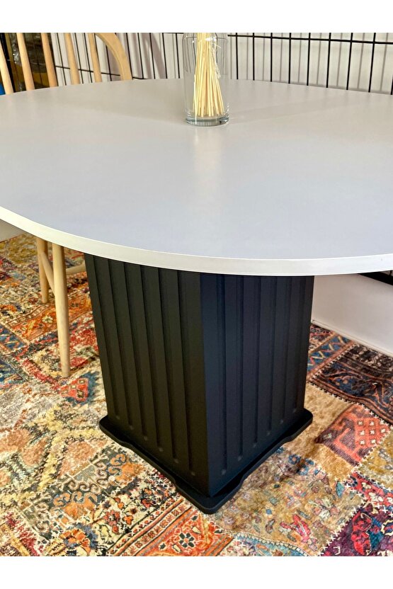 100 cm SİYAH EFES YEMEK MASASI MUTFAK BALKON SALON MASASI