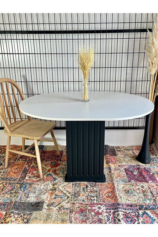 100 cm SİYAH EFES YEMEK MASASI MUTFAK BALKON SALON MASASI