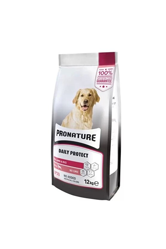 Daily Adult Kuzu Etli Ve Pirinçli Yetişkin Köpek Maması 12 Kg