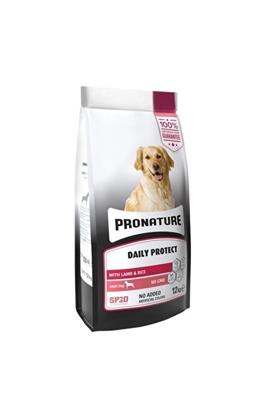 Daily Adult Kuzu Etli Ve Pirinçli Yetişkin Köpek Maması 12 Kg