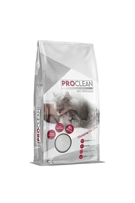 Naturel Kokusuz Topaklanan Kedi Kumu Ince Taneli 10 Lt